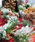 6FT Christmas Winter Snow Garland with Red Berries and Pine Cones
